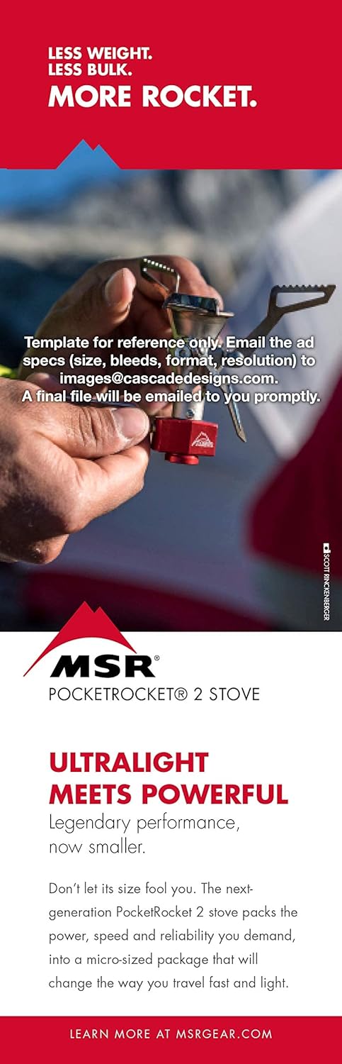 MSR PocketRocket 2 — Lightweight Backpacking Stove